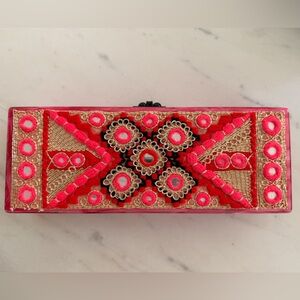 Edie Parker Acrylic Minaudière